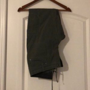 Kuhl women’s hiking pants, OD green